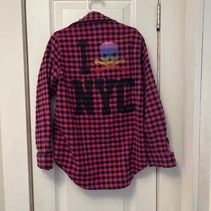 Flowers By Zoe Button down shirt